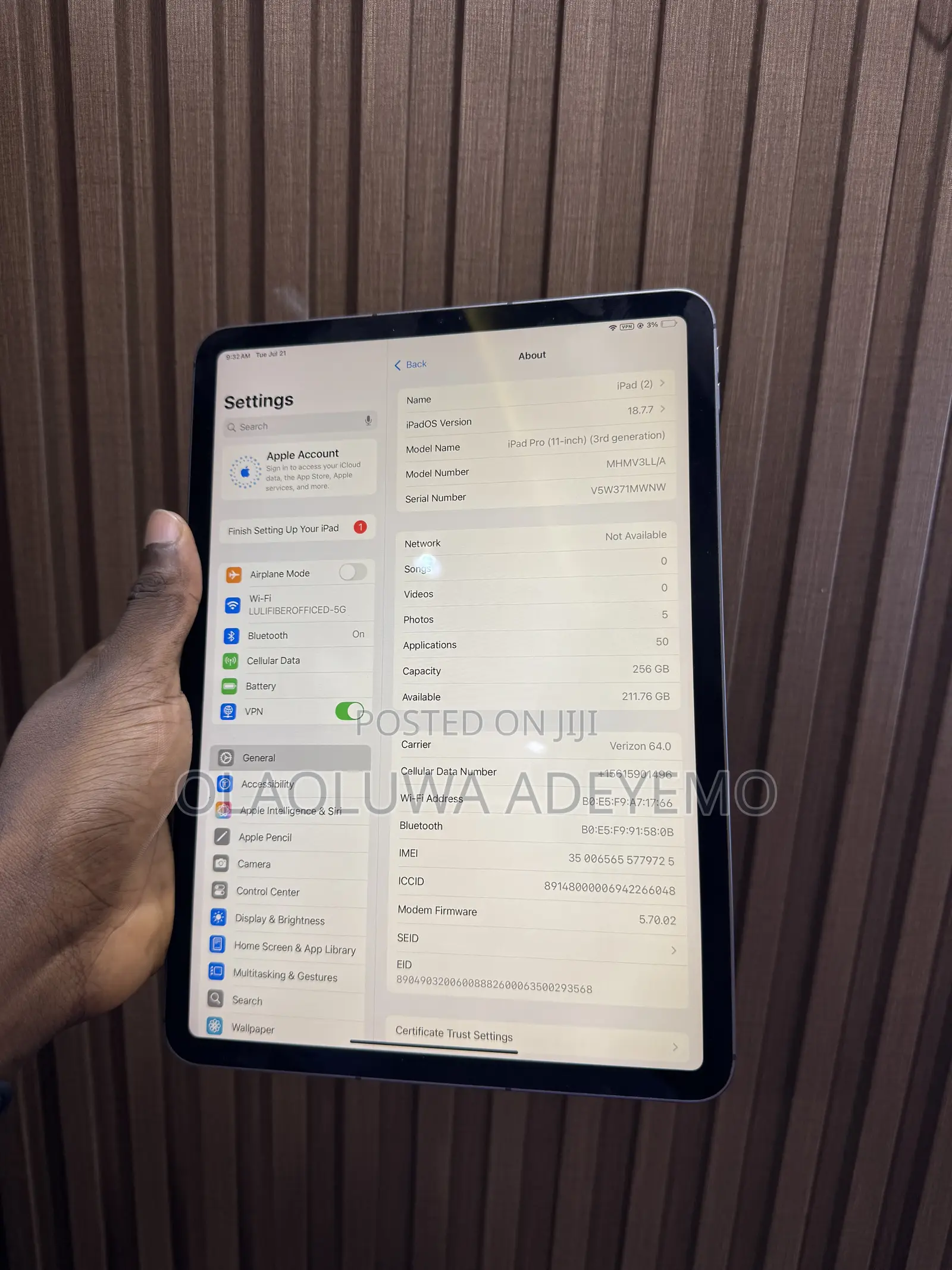 Apple iPad Pro 11 (2022) 256 GB Silver