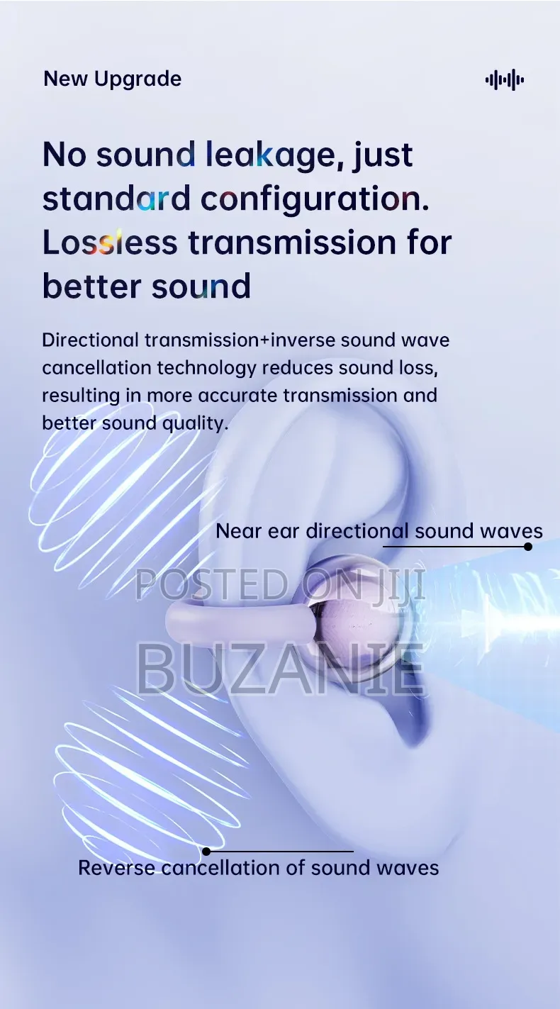 Pure Bass Earbud With Noise Cancellation ENC ANC Clip Earbud