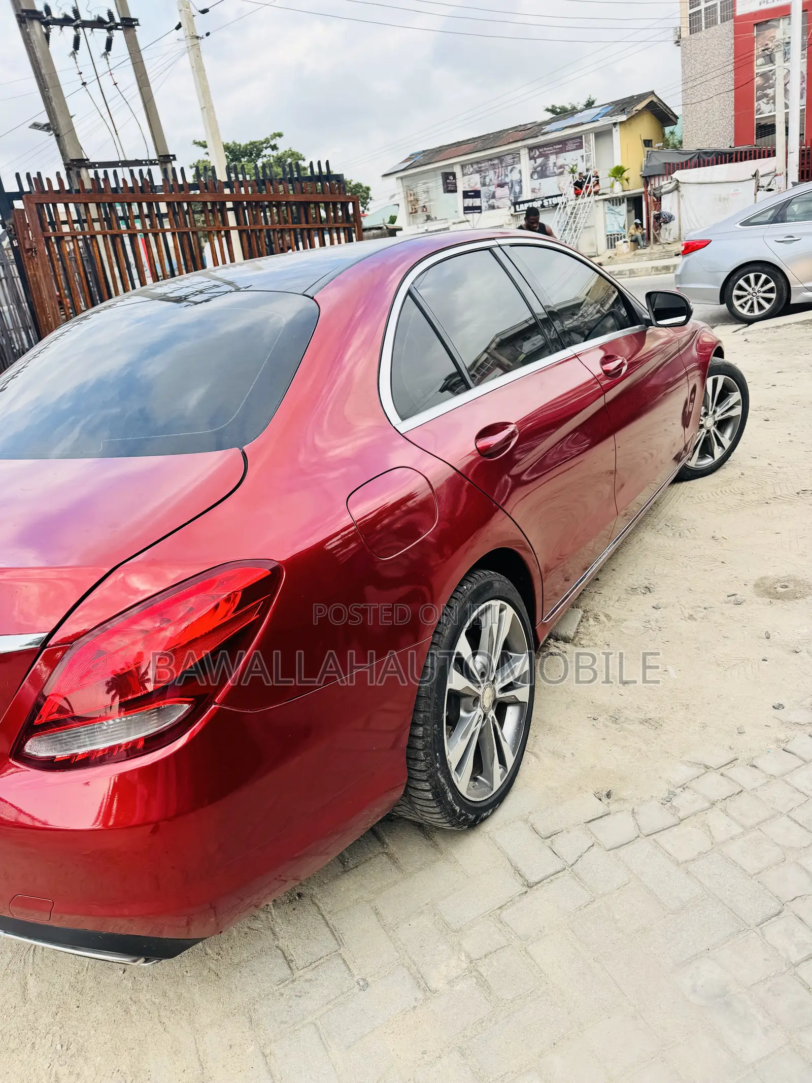 Mercedes-Benz C300 Luxury 4Matic Sedan AWD (2.0L 4cyl 7A) 2016 Red