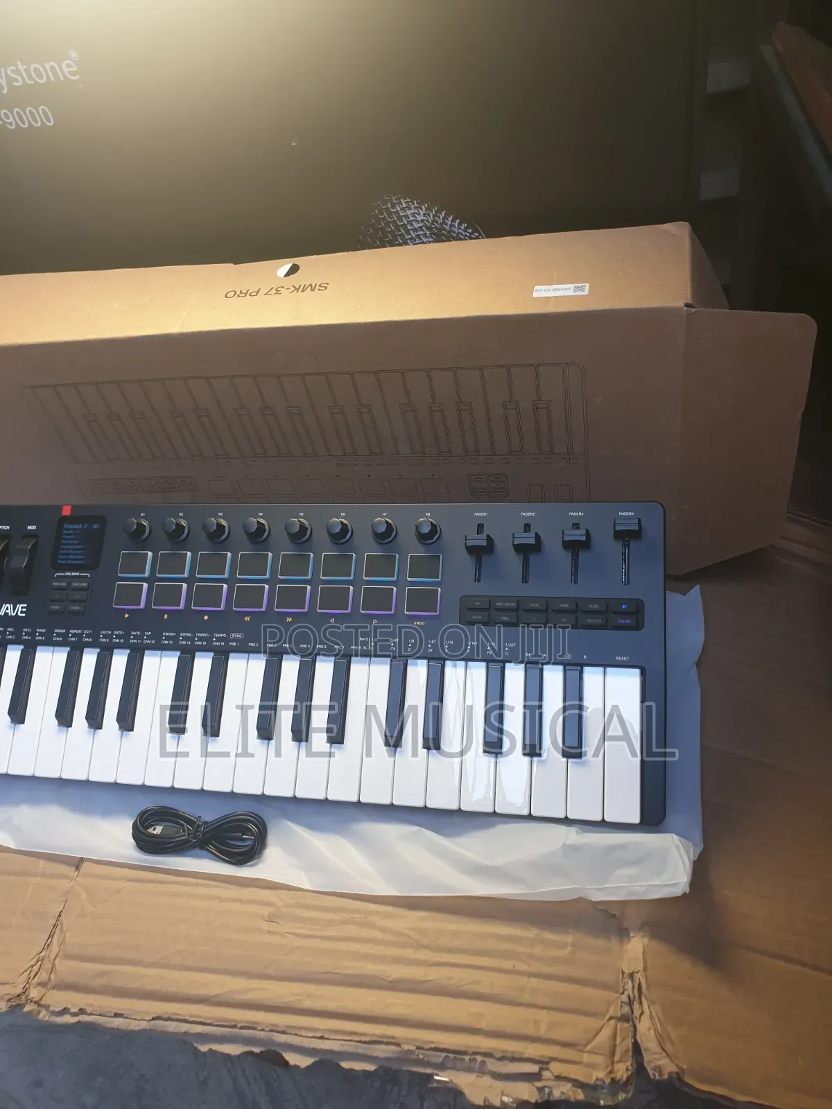 Professional M-Vave SMK-37 Pro Midi Keyboard