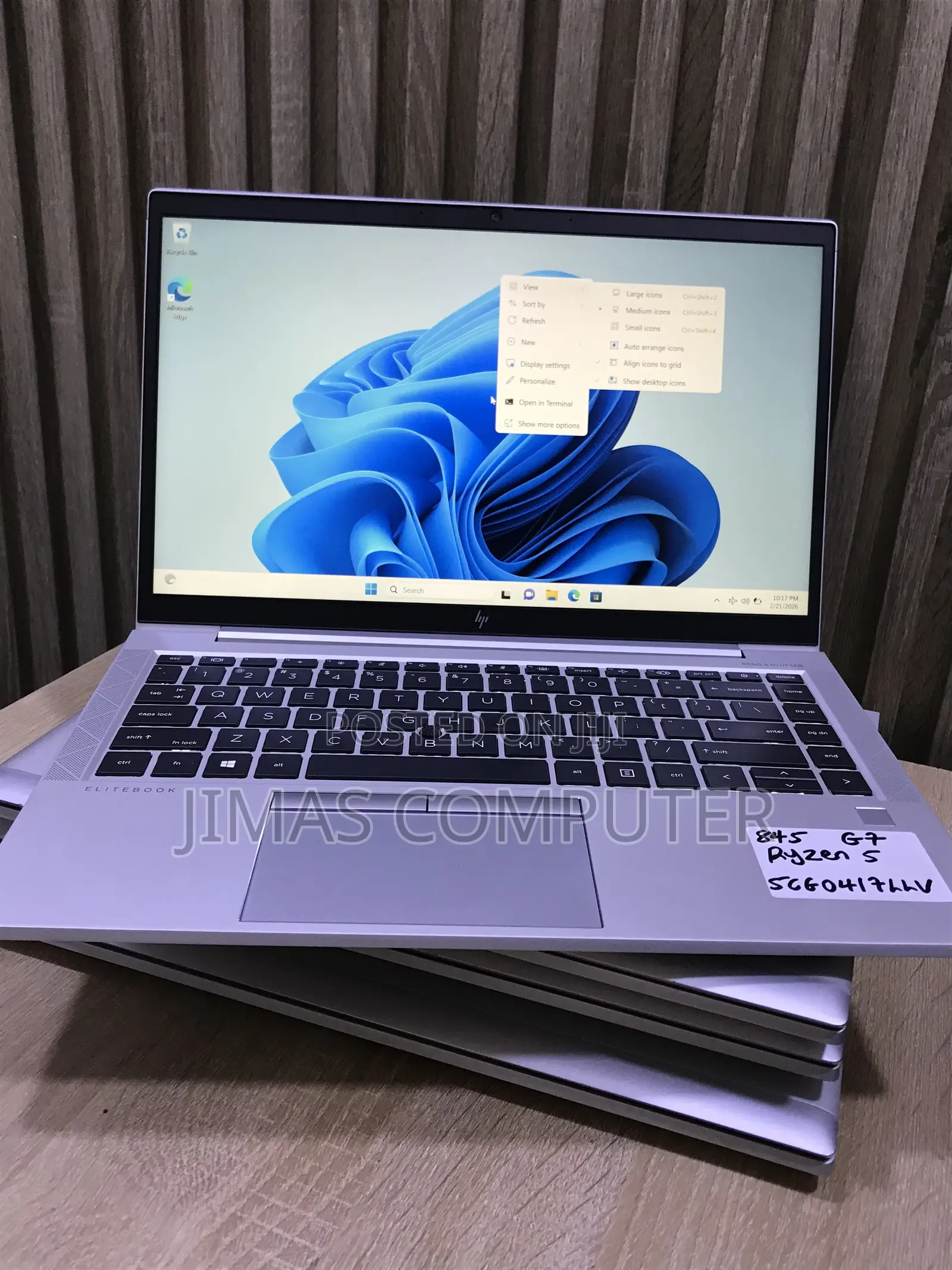 Laptop HP EliteBook 845 G7 16GB AMD Ryzen 5 SSD 256GB
