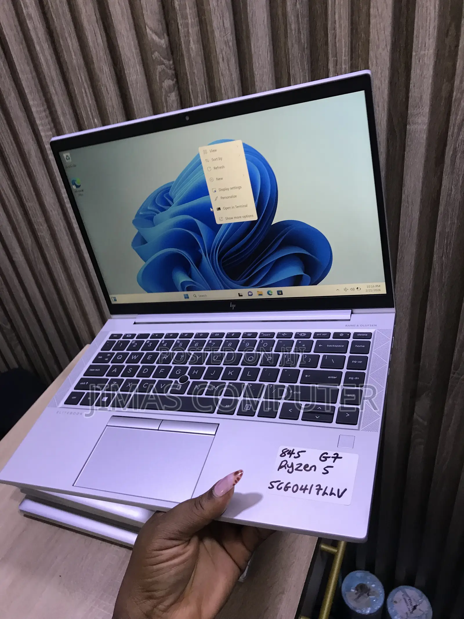 Laptop HP EliteBook 845 G7 16GB AMD Ryzen 5 SSD 256GB
