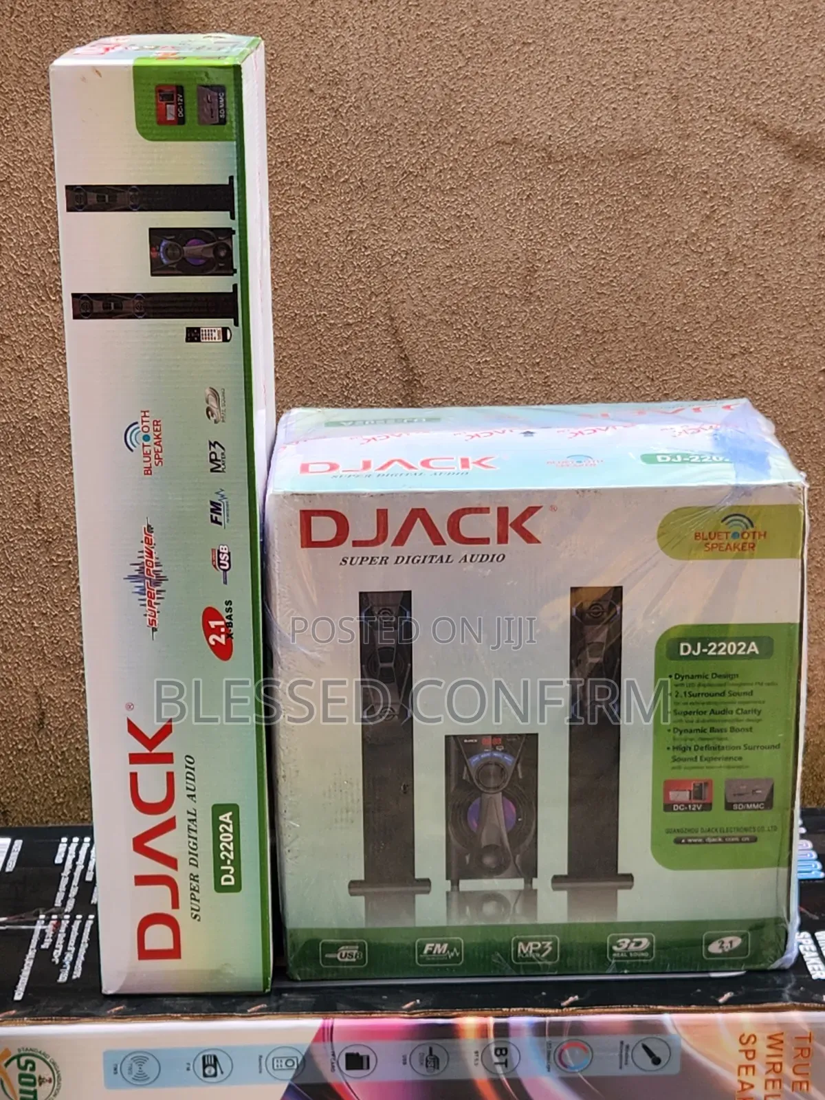 DJACK DJ-2202A Powerful 2.1 Bass Home Theatre