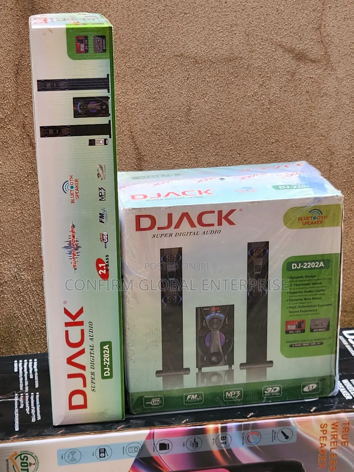 DJACK DJ-2202A Bluetooth Sound System With FM USB