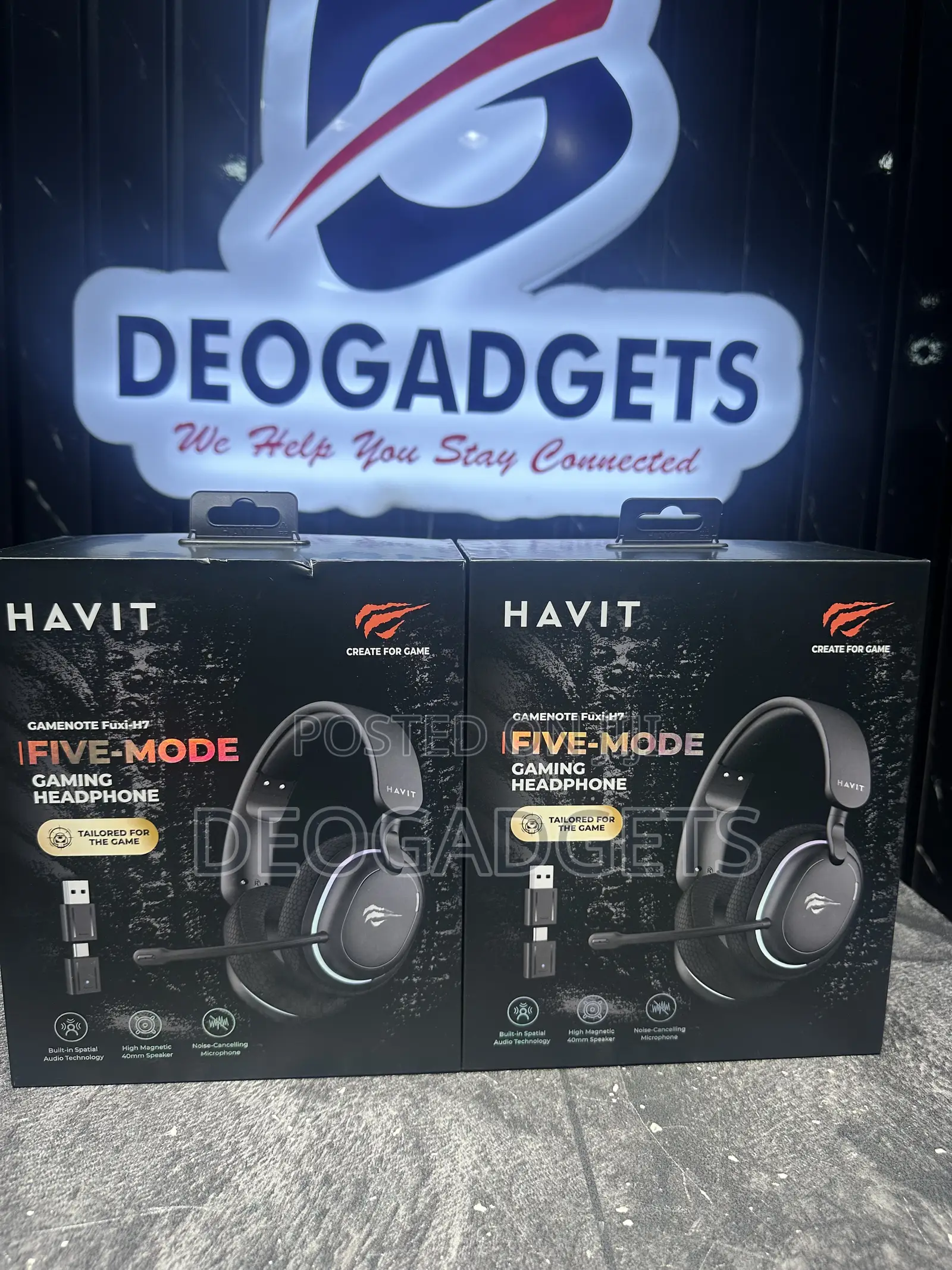 Havit GameNote Fuxi H7 Gaming Headphone.