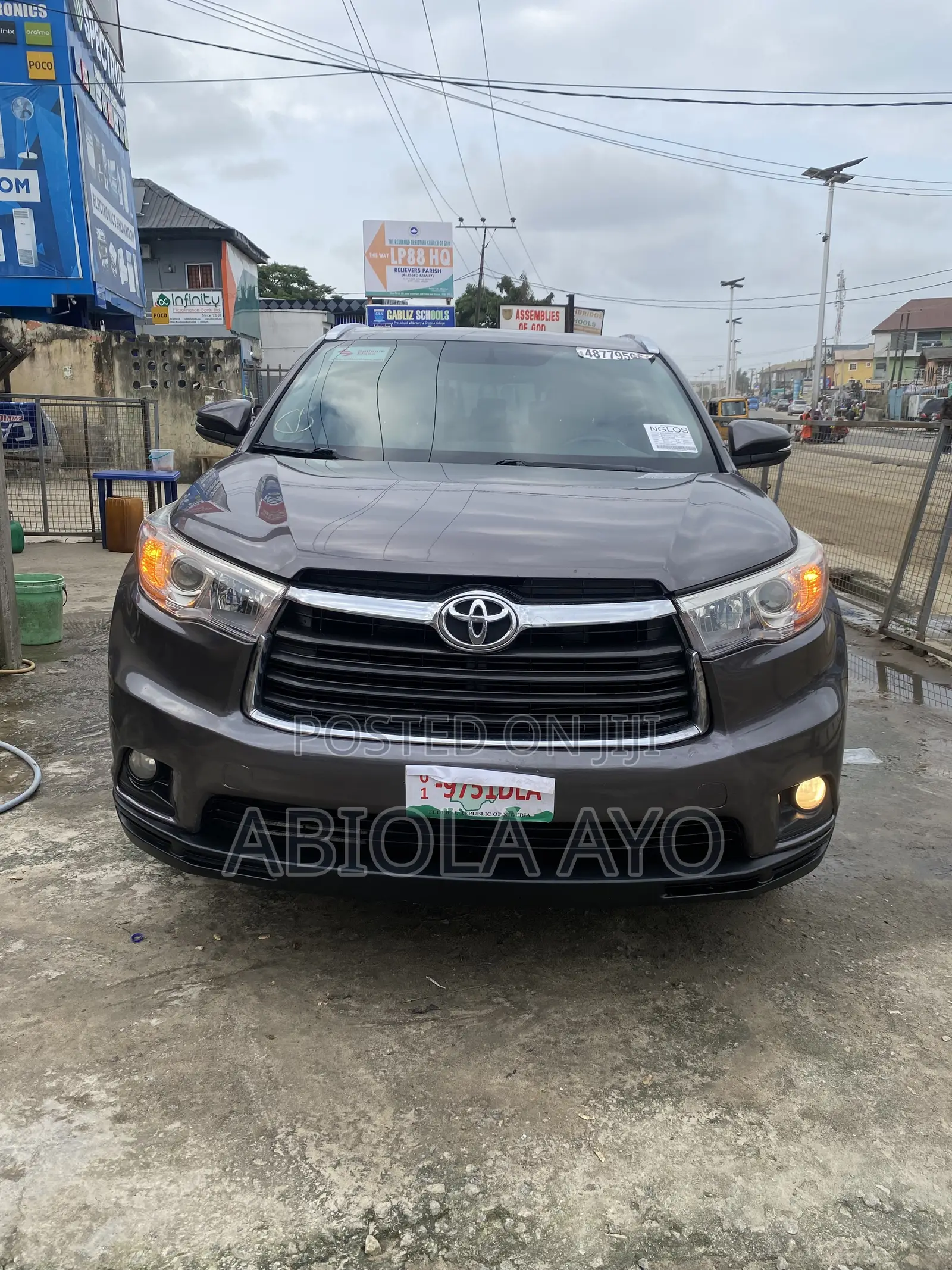 Toyota Highlander 2016 Gray