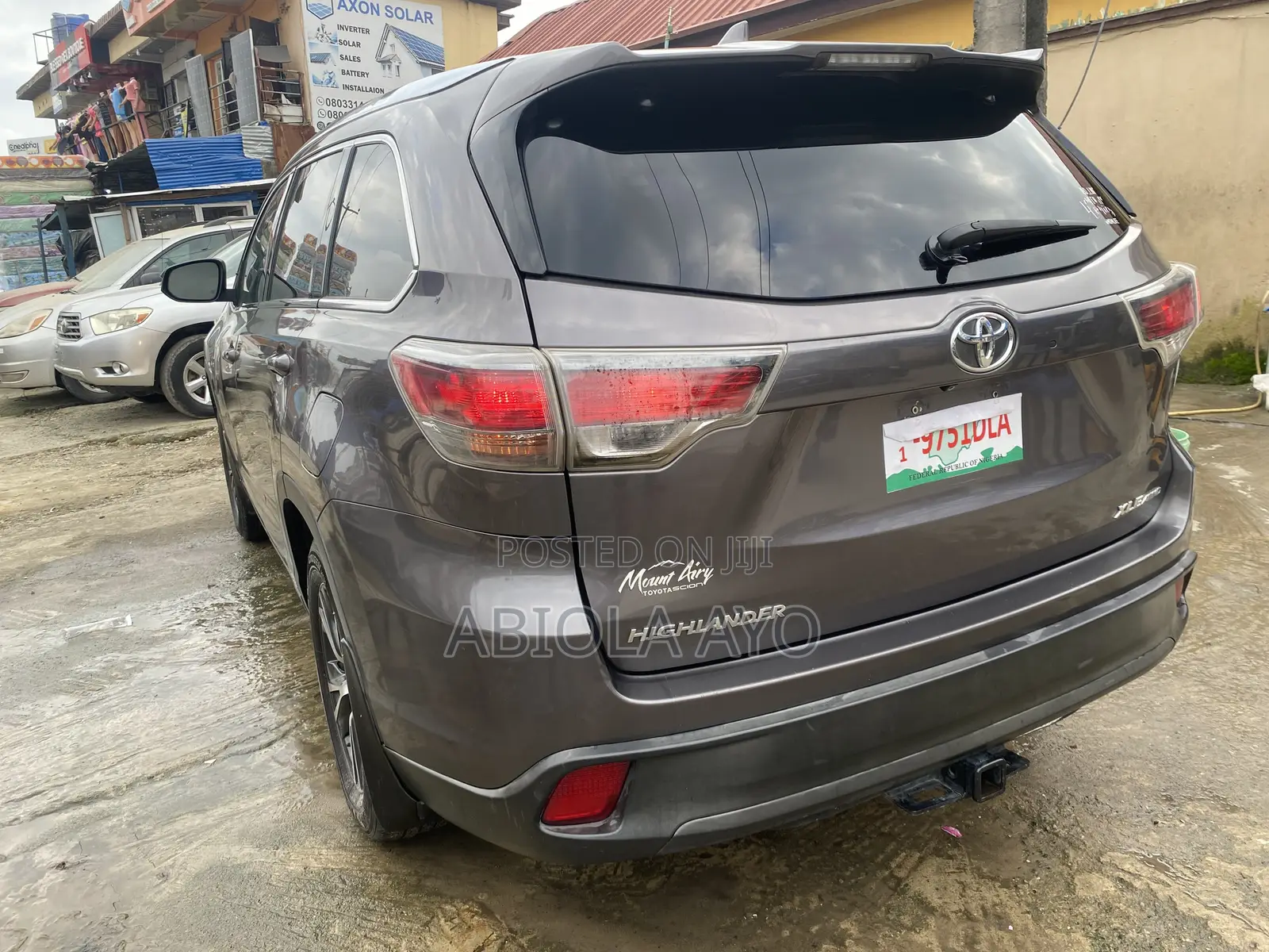 Toyota Highlander 2016 Gray