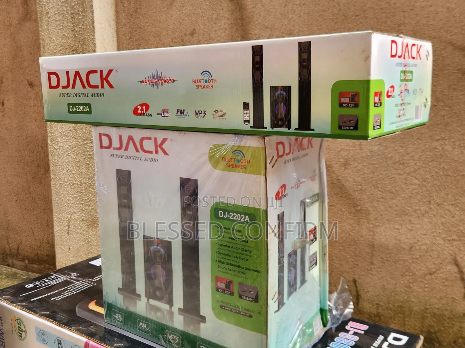 DJACK DJ-2202A Digital Audio 2.1 Home Theatre System