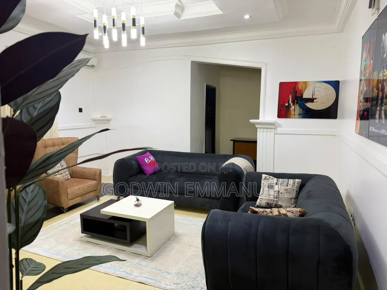 Furnished 1bdrm Block of Flats in News Engineering, Dawaki for rent