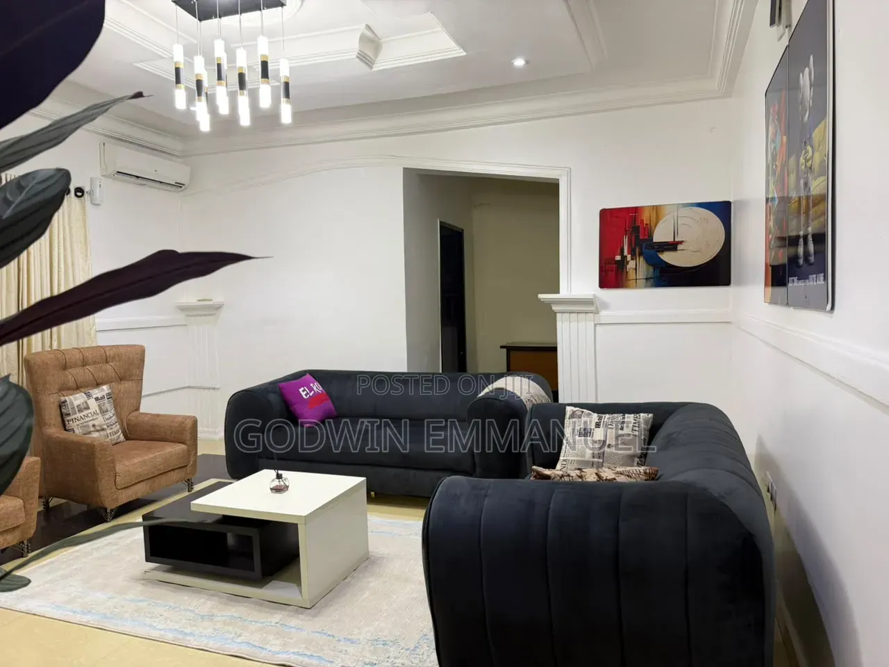 Furnished 1bdrm Block of Flats in News Engineering, Dawaki for rent