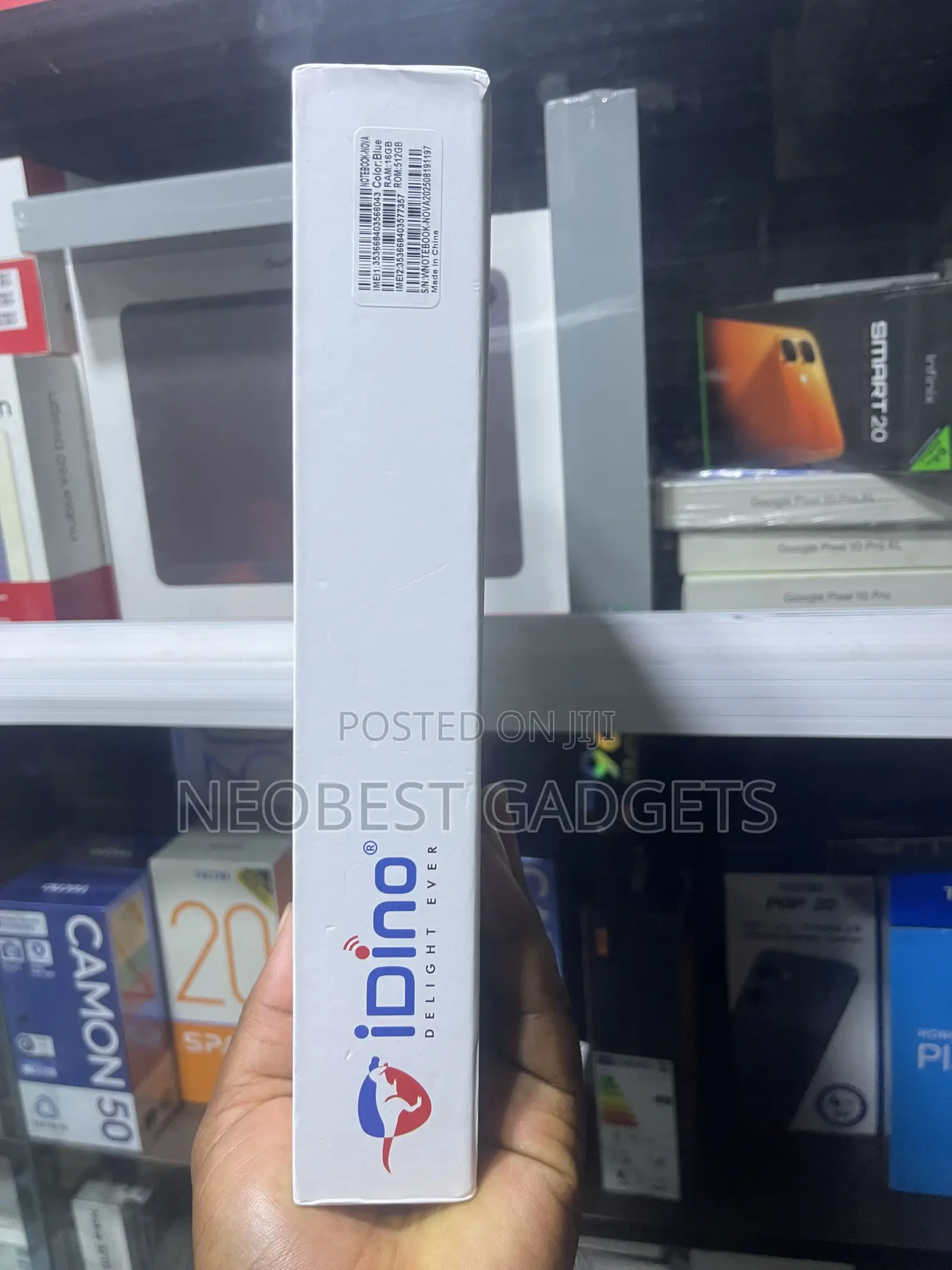 New Idino Note Book-Nova 512 GB Blue