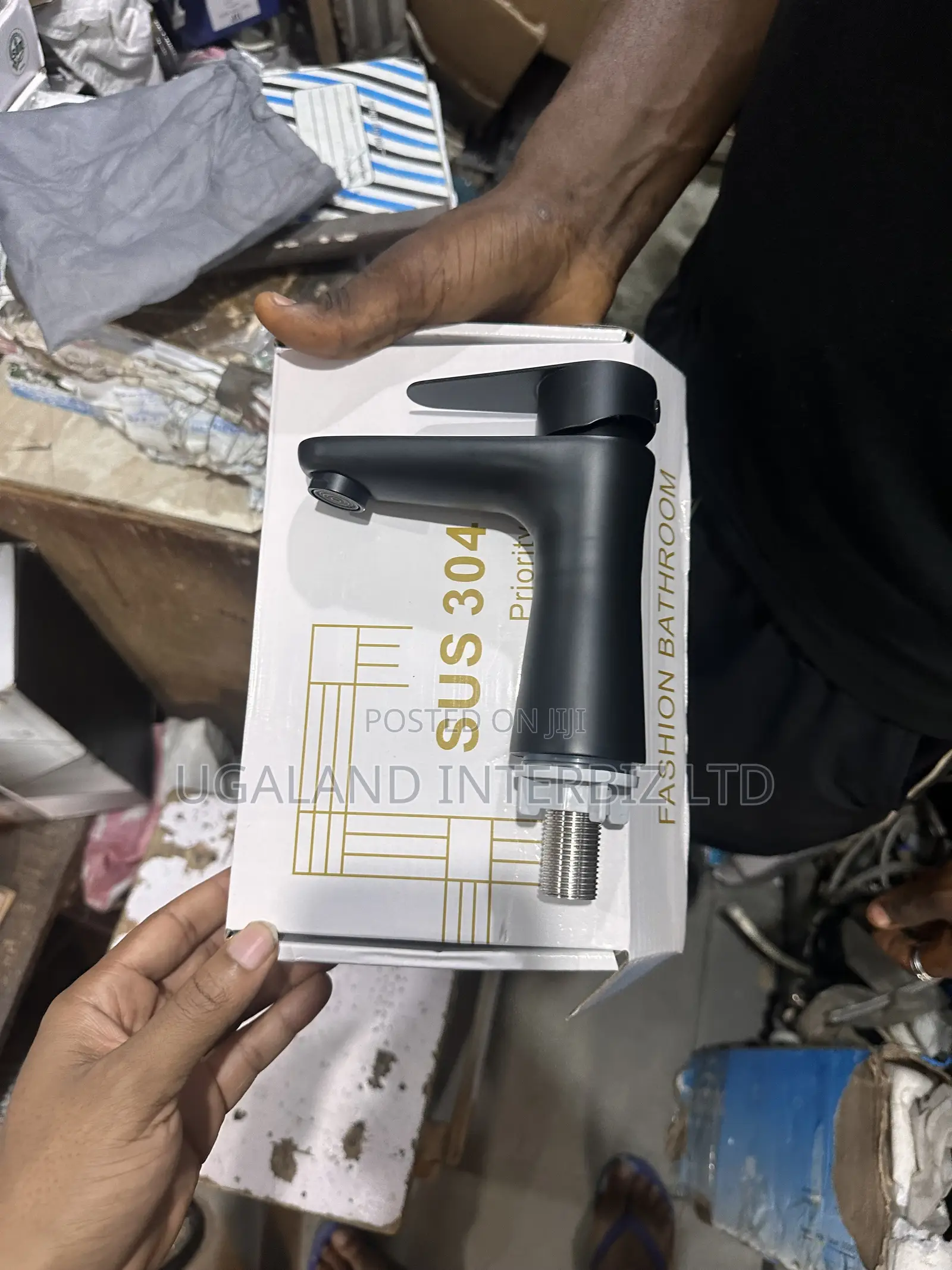 Modern Black SUS 304 Basin Faucet