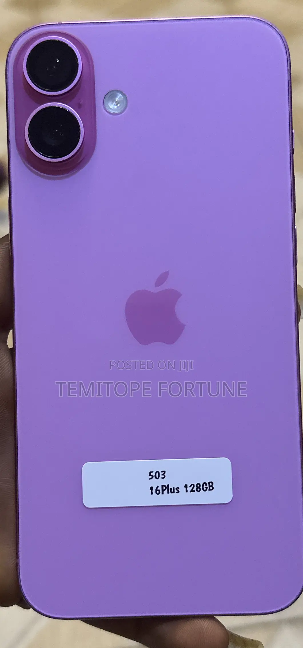 Apple iPhone 16 Plus 128 GB Pink