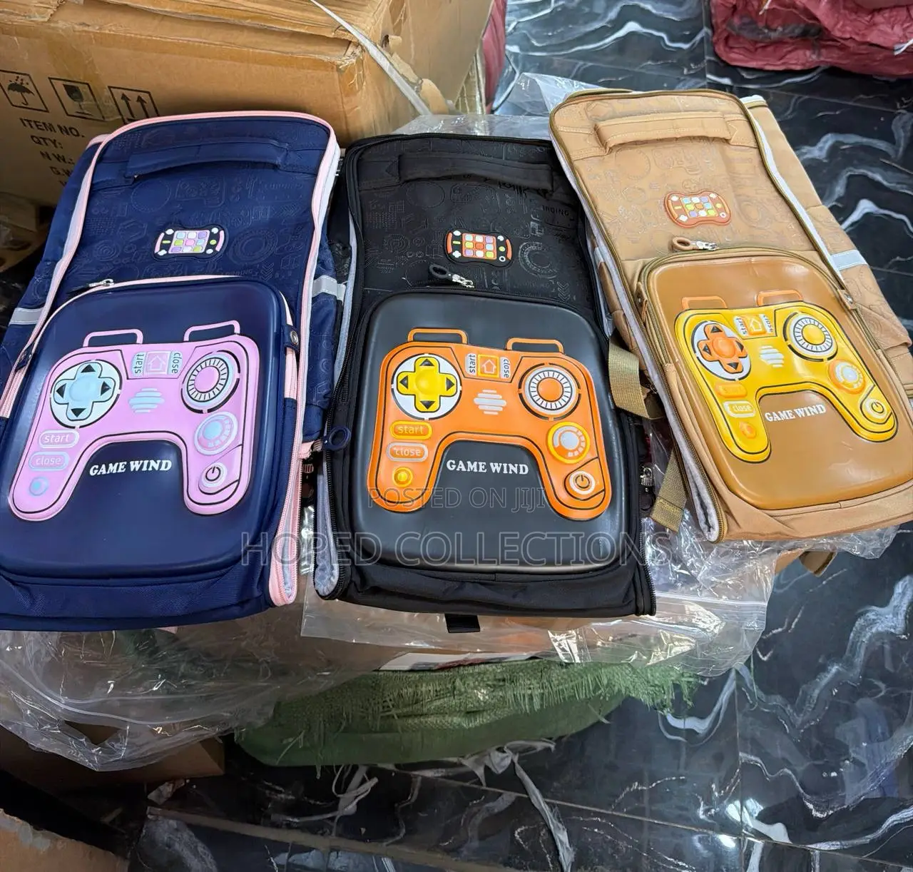 Game Wind School Bag