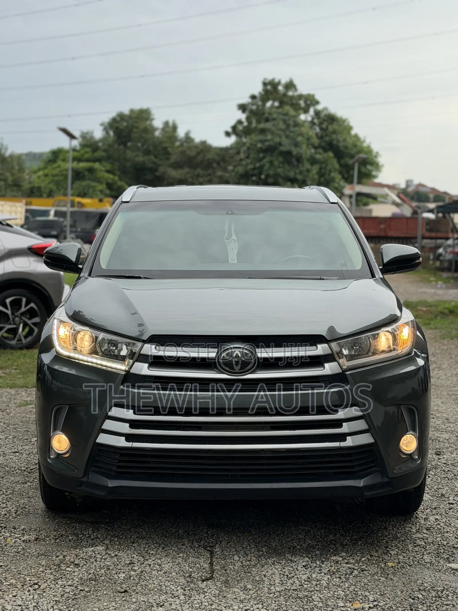 Toyota Highlander XLE V6 4x4 (3.5L 6cyl 6A) 2016 Green
