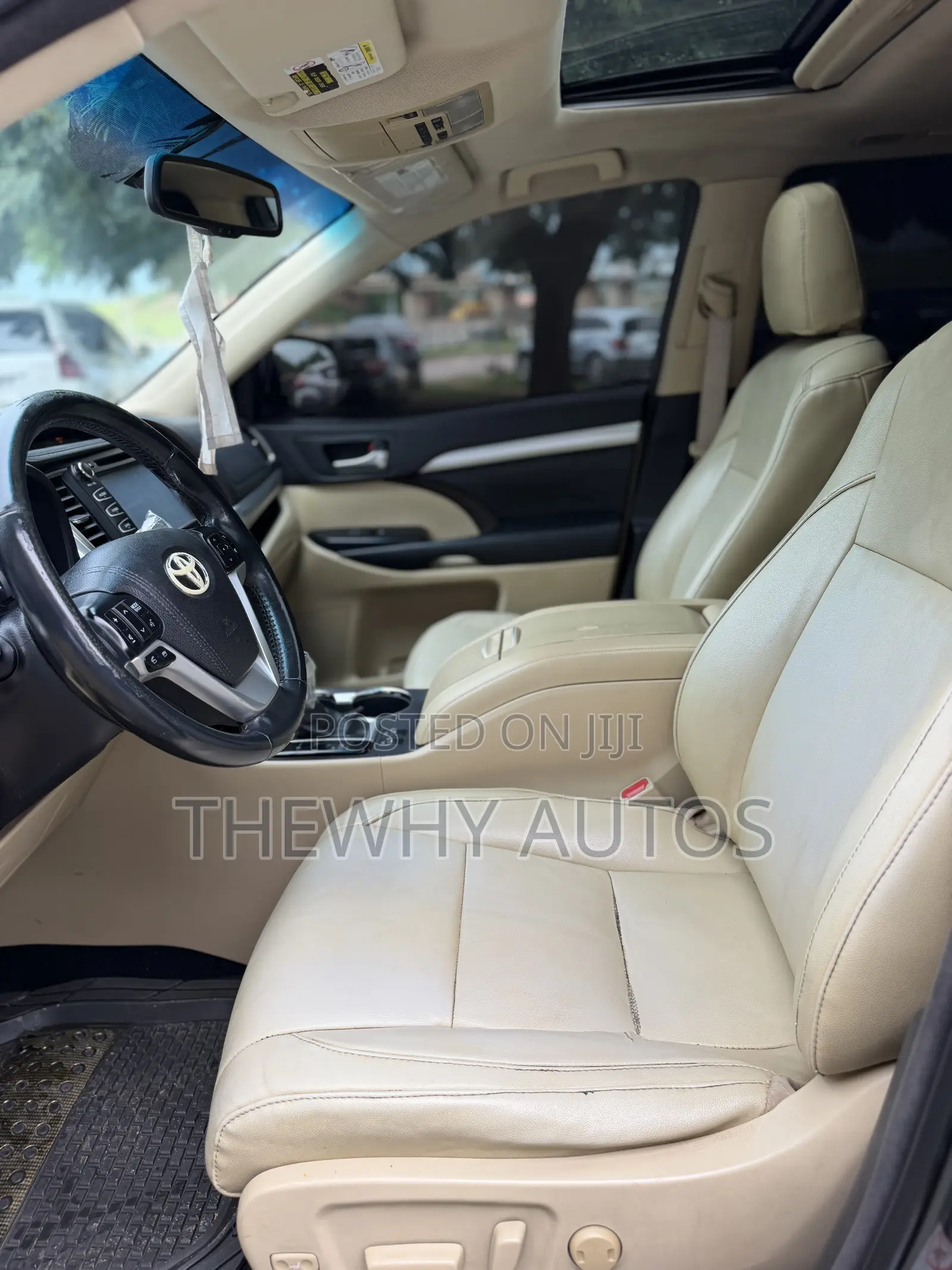Toyota Highlander XLE V6 4x4 (3.5L 6cyl 6A) 2016 Green