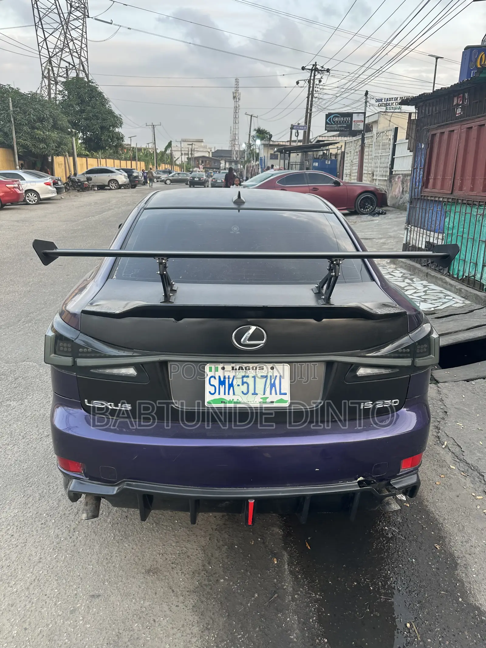 Lexus IS 250 2008 Purple
