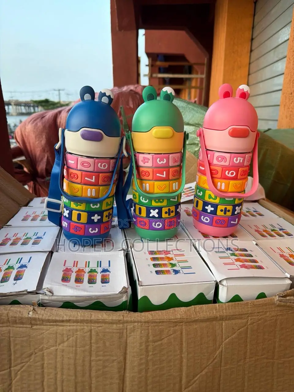 Kid's Educational Vacuum Water Bottle