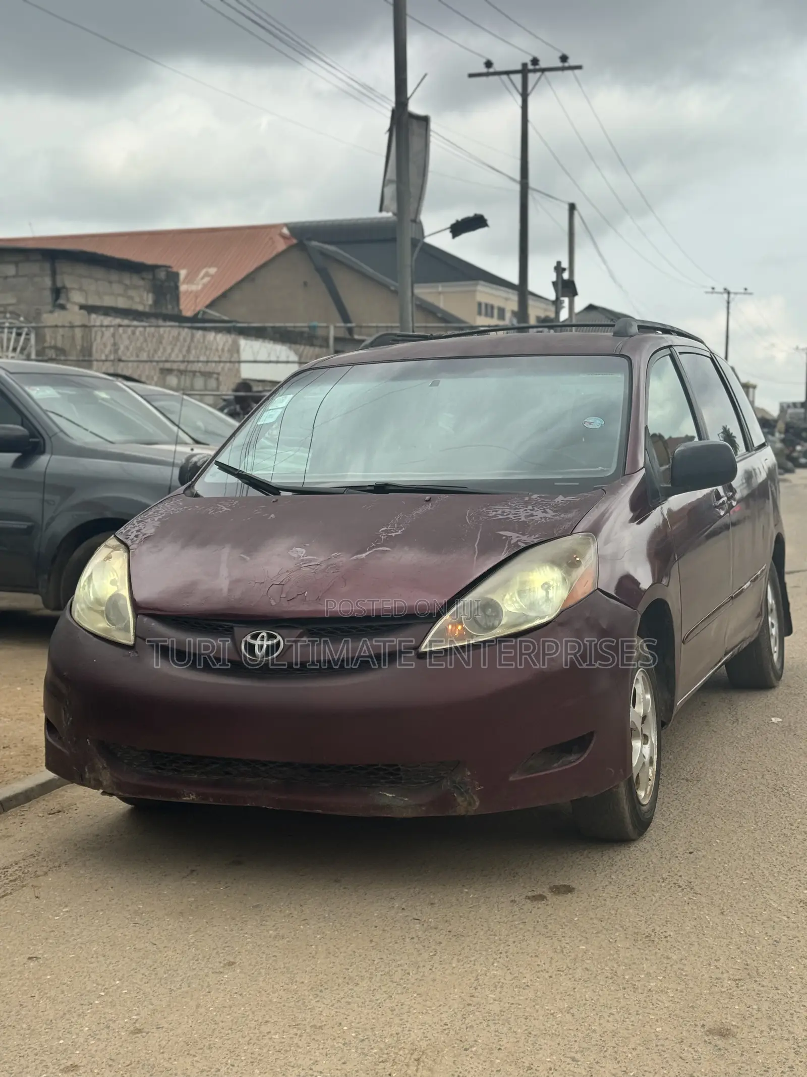 Toyota Sienna 2007 Red