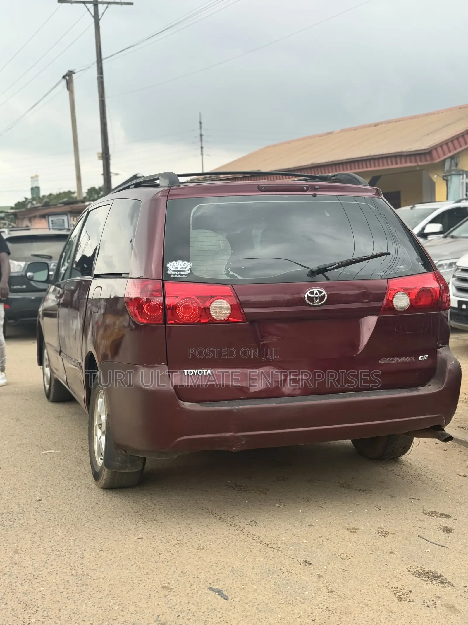 Toyota Sienna 2007 Red