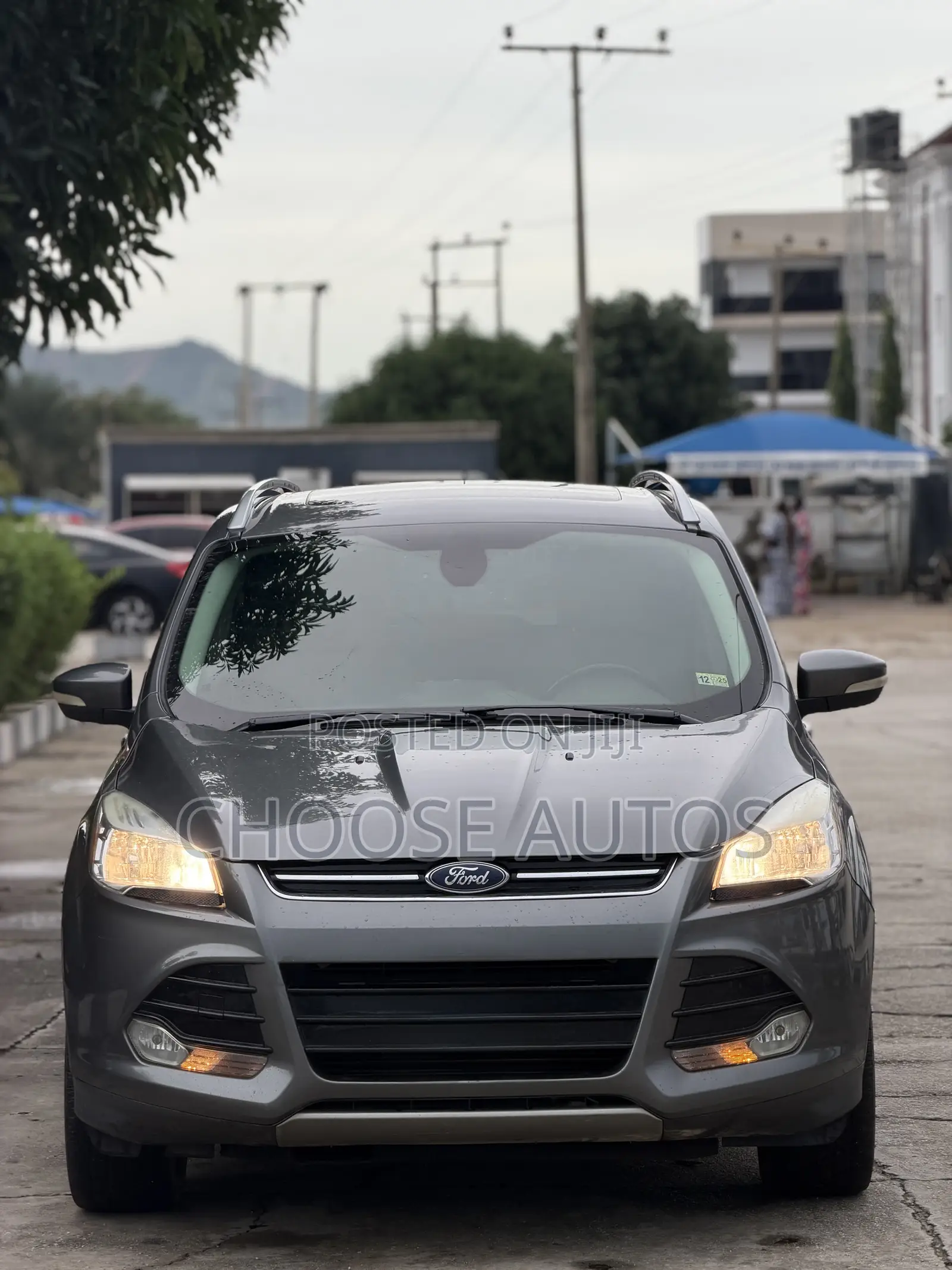 Ford Edge Titanium 4dr SUV AWD (2.0L 4cyl Turbo 6A) 2015 Gray