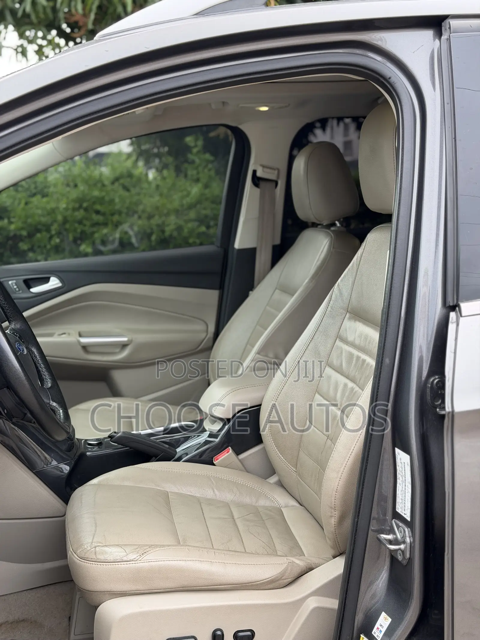 Ford Edge Titanium 4dr SUV AWD (2.0L 4cyl Turbo 6A) 2015 Gray