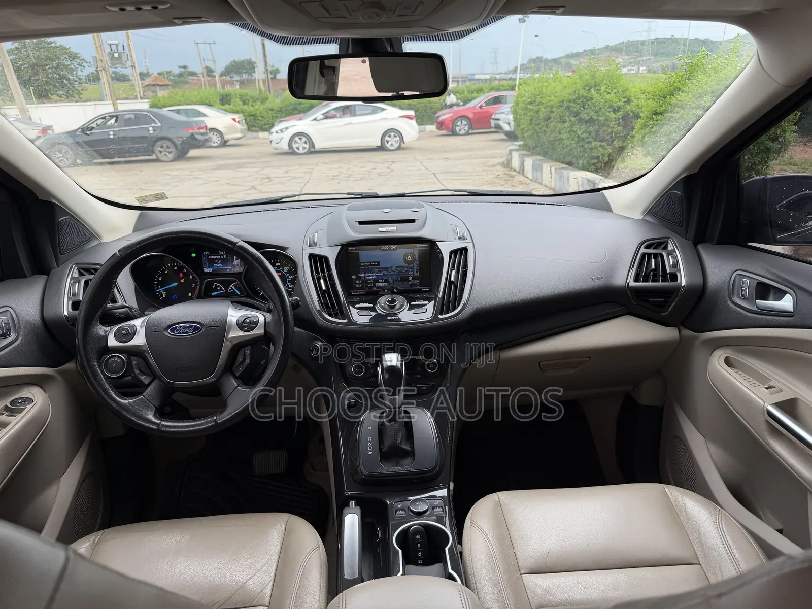 Ford Edge Titanium 4dr SUV AWD (2.0L 4cyl Turbo 6A) 2015 Gray