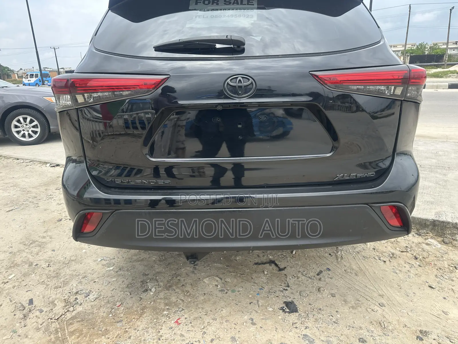 Toyota Highlander XLE 2022 Black