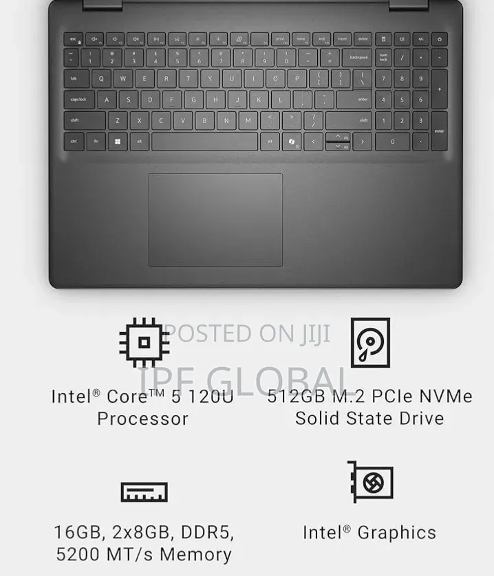 New Laptop Dell 16GB Intel Core 5 SSD 512GB