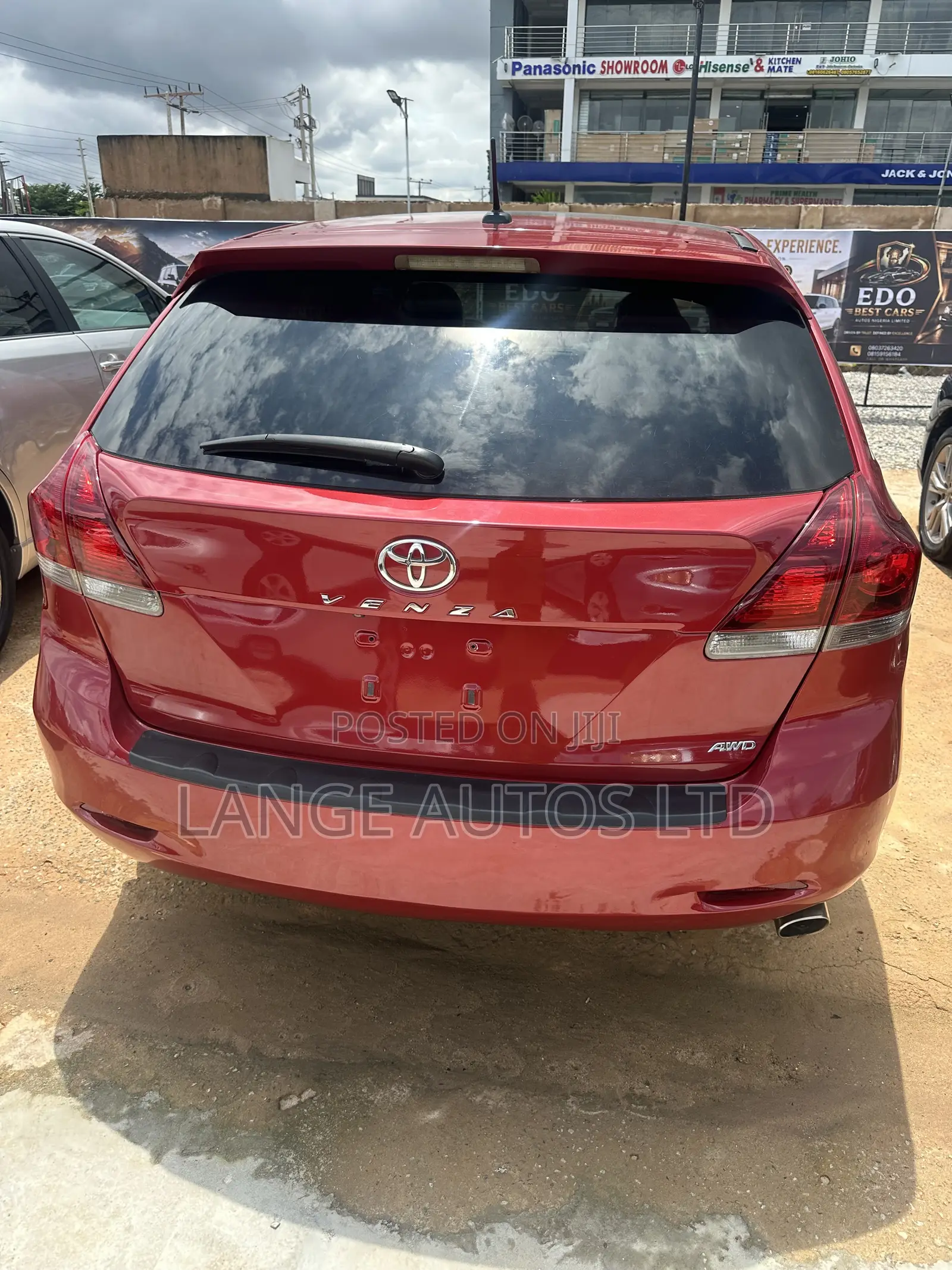 Toyota Venza XLE AWD 2013 Red