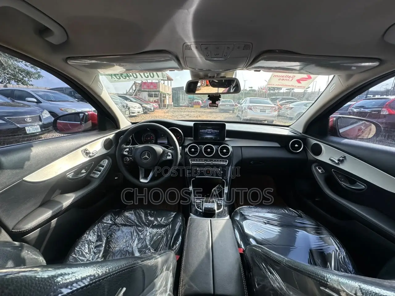 Mercedes-Benz C300 Sport Sedan RWD (2.0L 4cyl 7A) 2016 Red