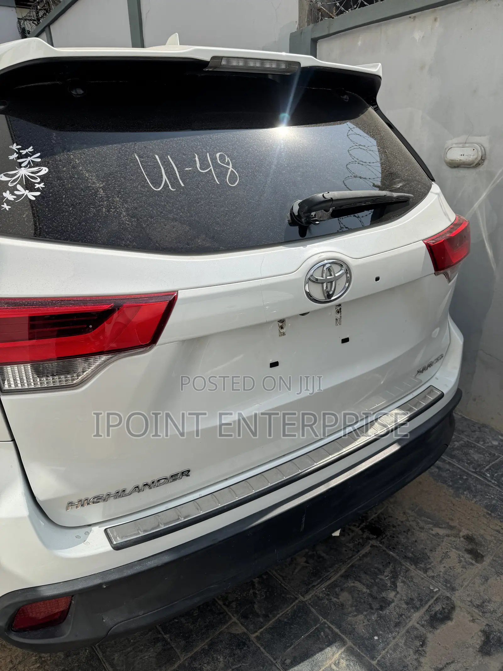 Toyota Highlander XLE 4x4 V6 (3.5L 6cyl 8A) 2018 White