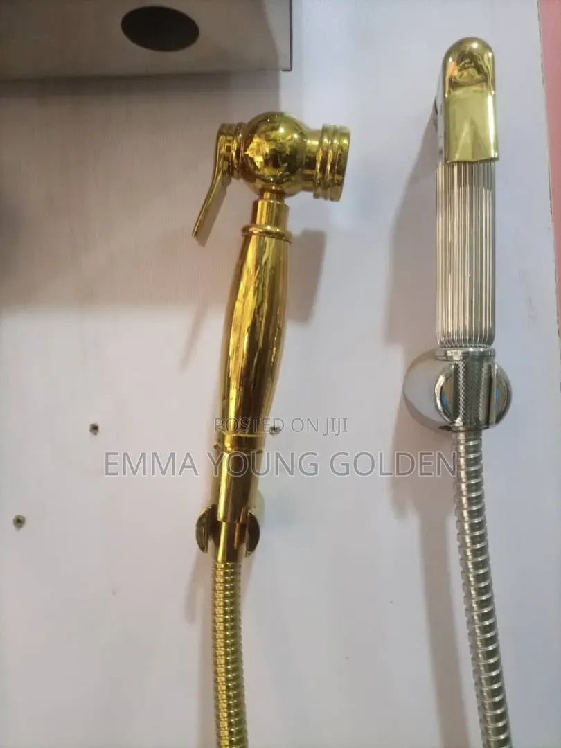 Quality Mmaat Gold Pressing Shower Heavy Gauge