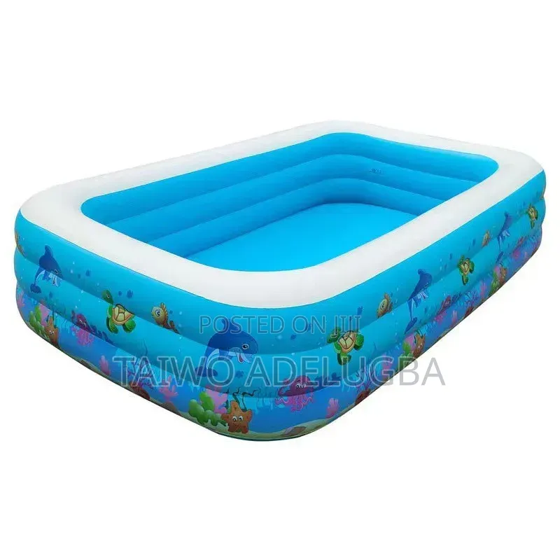 Inflatable Swimming Pool for Kids (With Automatic Pump)