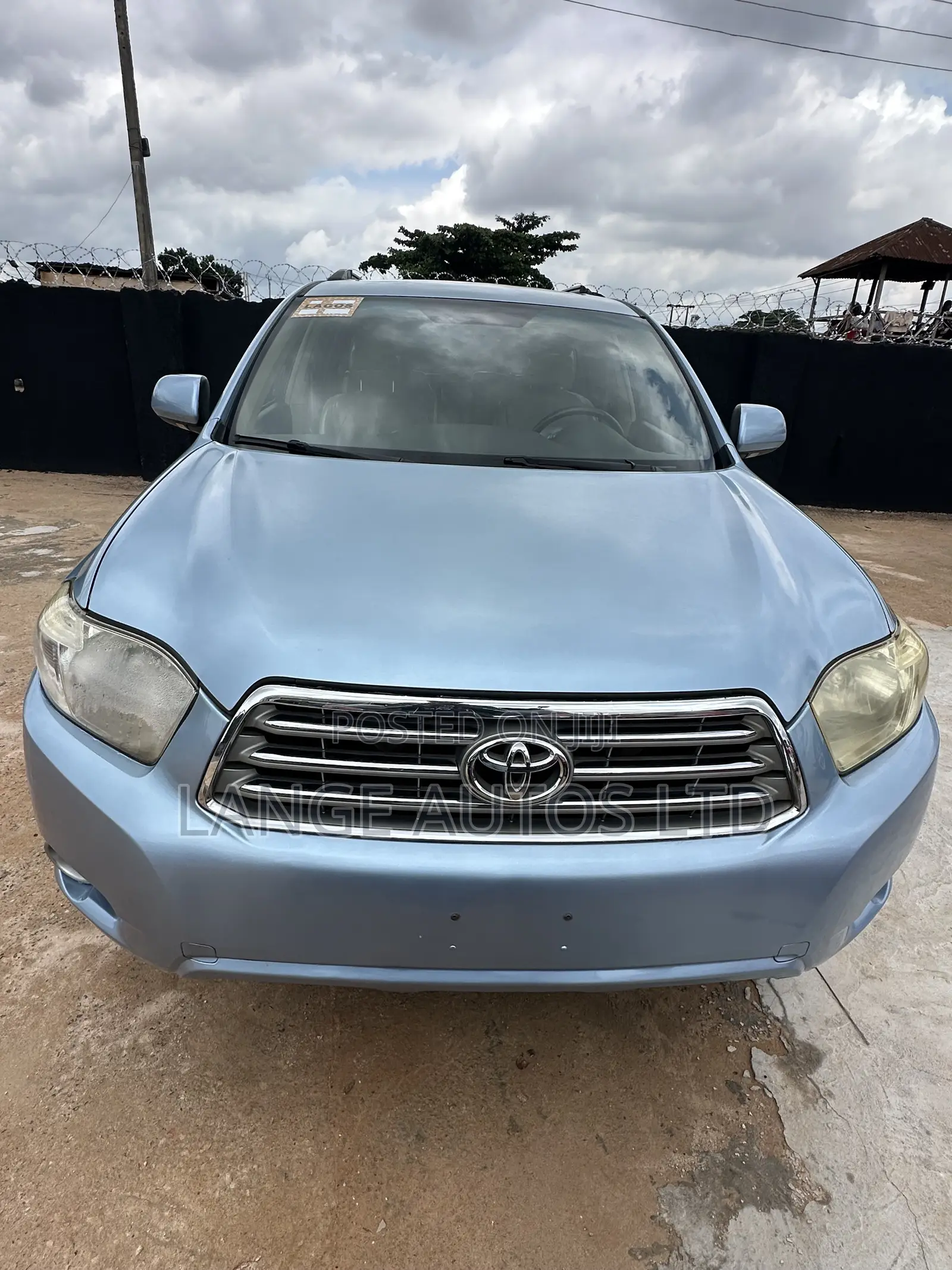 Toyota Highlander Limited 2008 Blue