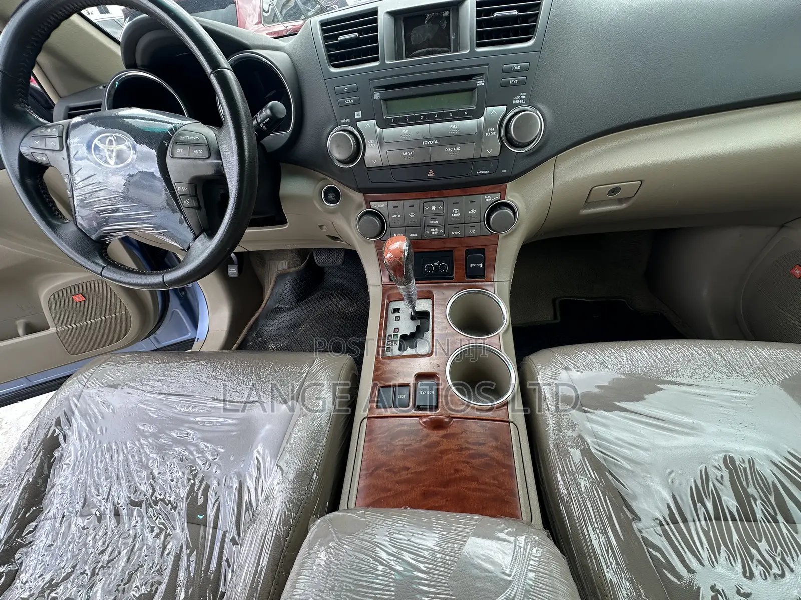 Toyota Highlander Limited 2008 Blue