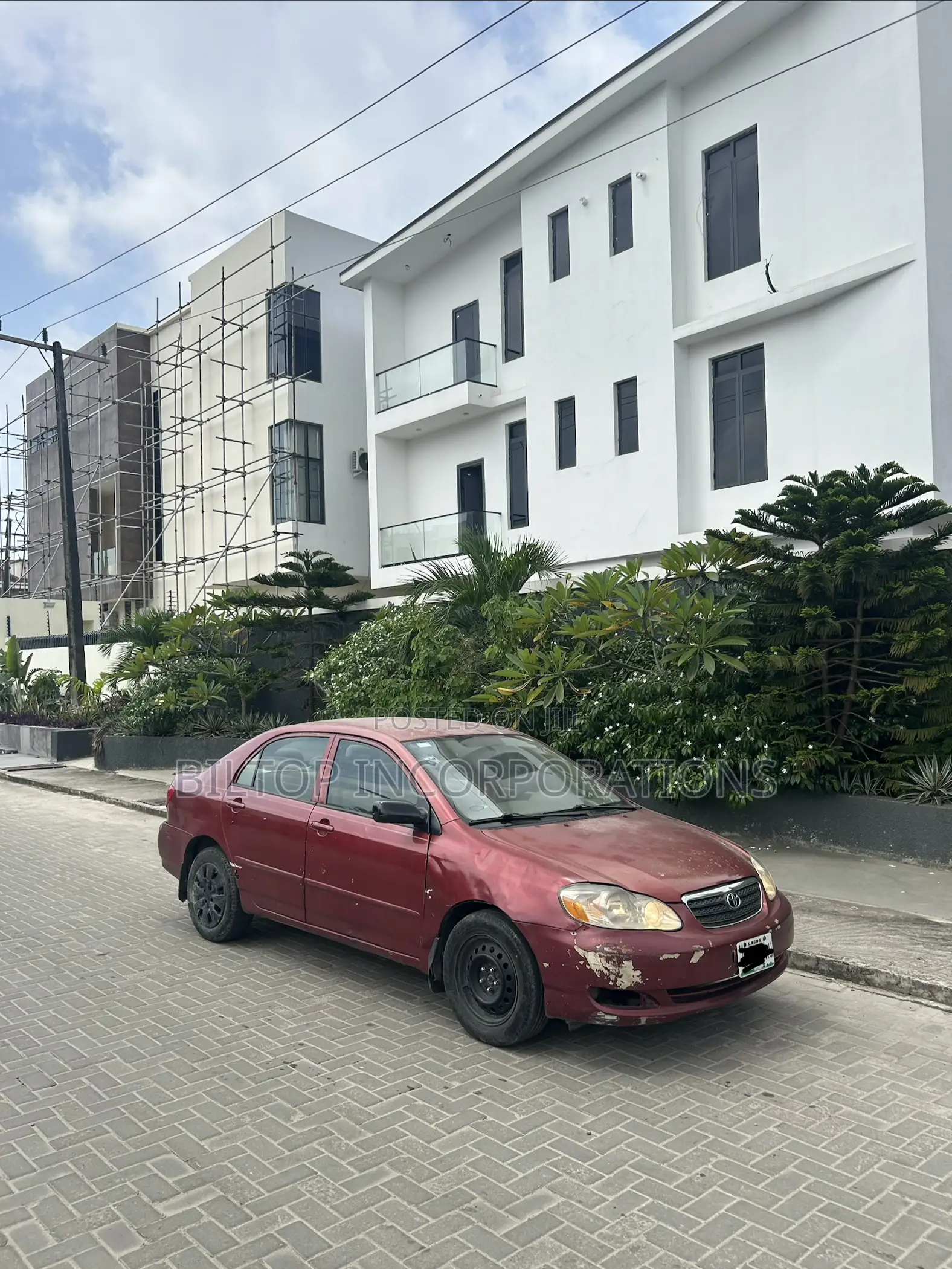 Toyota Corolla Sedan Automatic 2004 Red