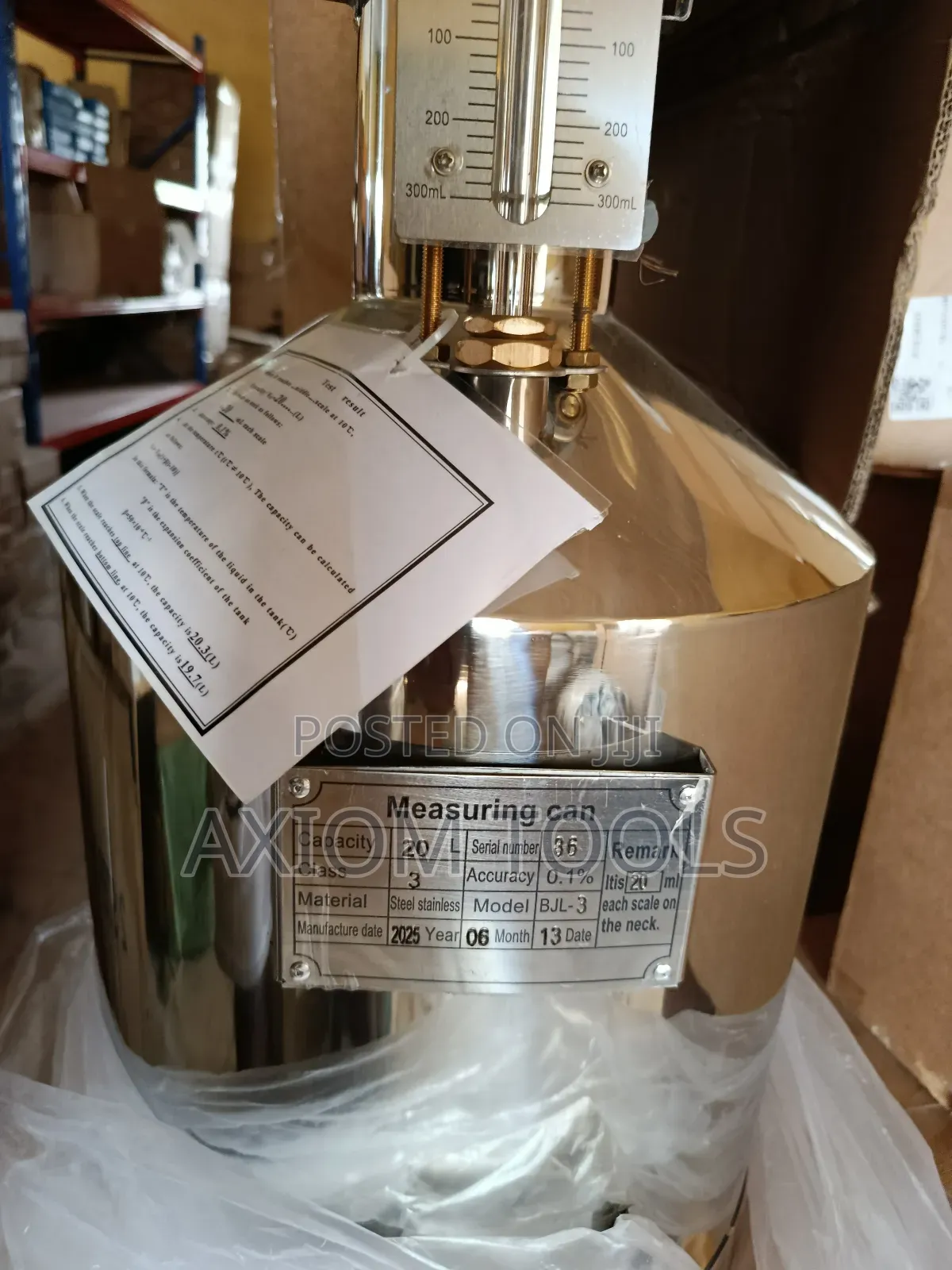 20L Measuring Apparatus