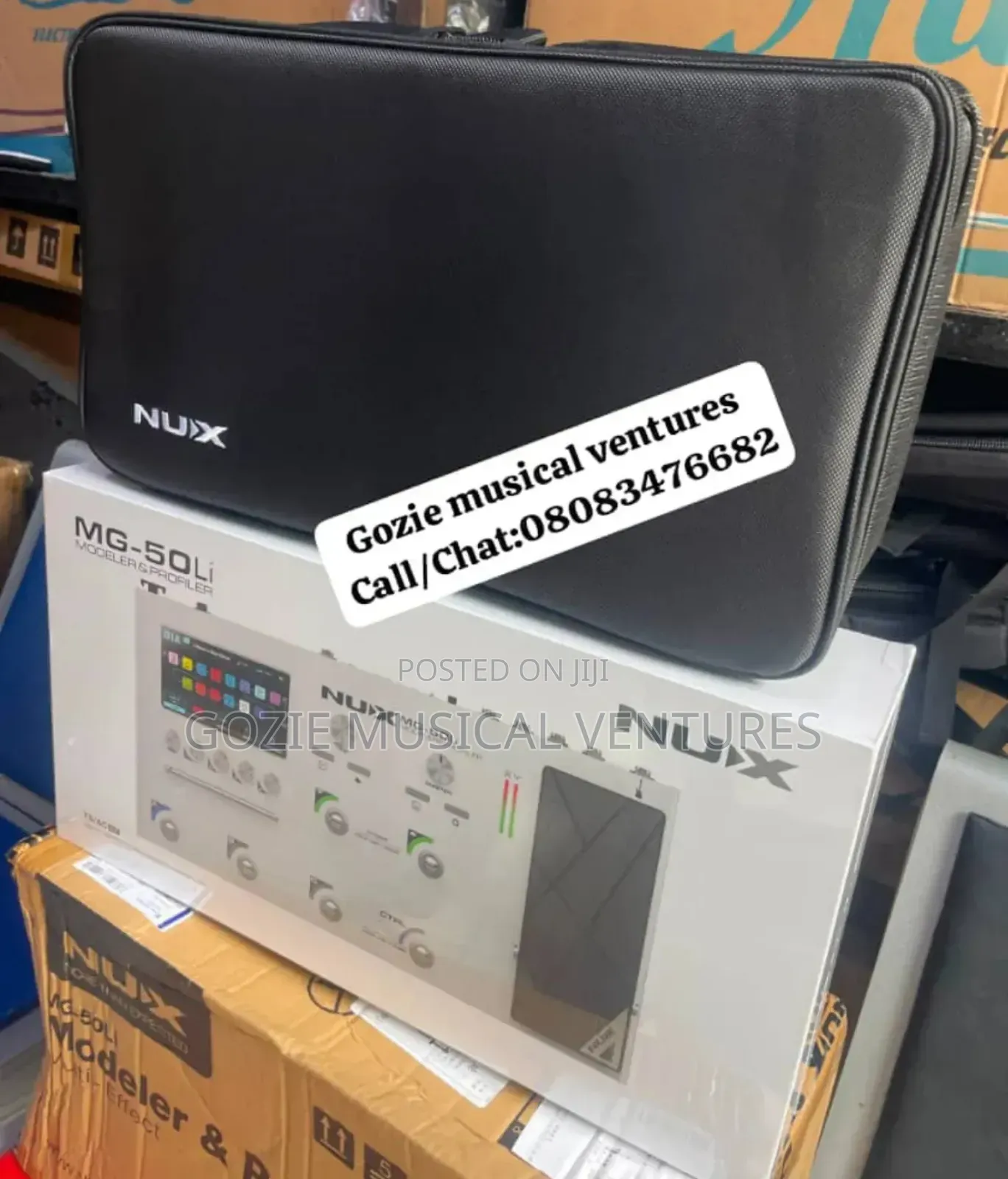 NUX MG-50Li Multi-Effect Processor White Colour