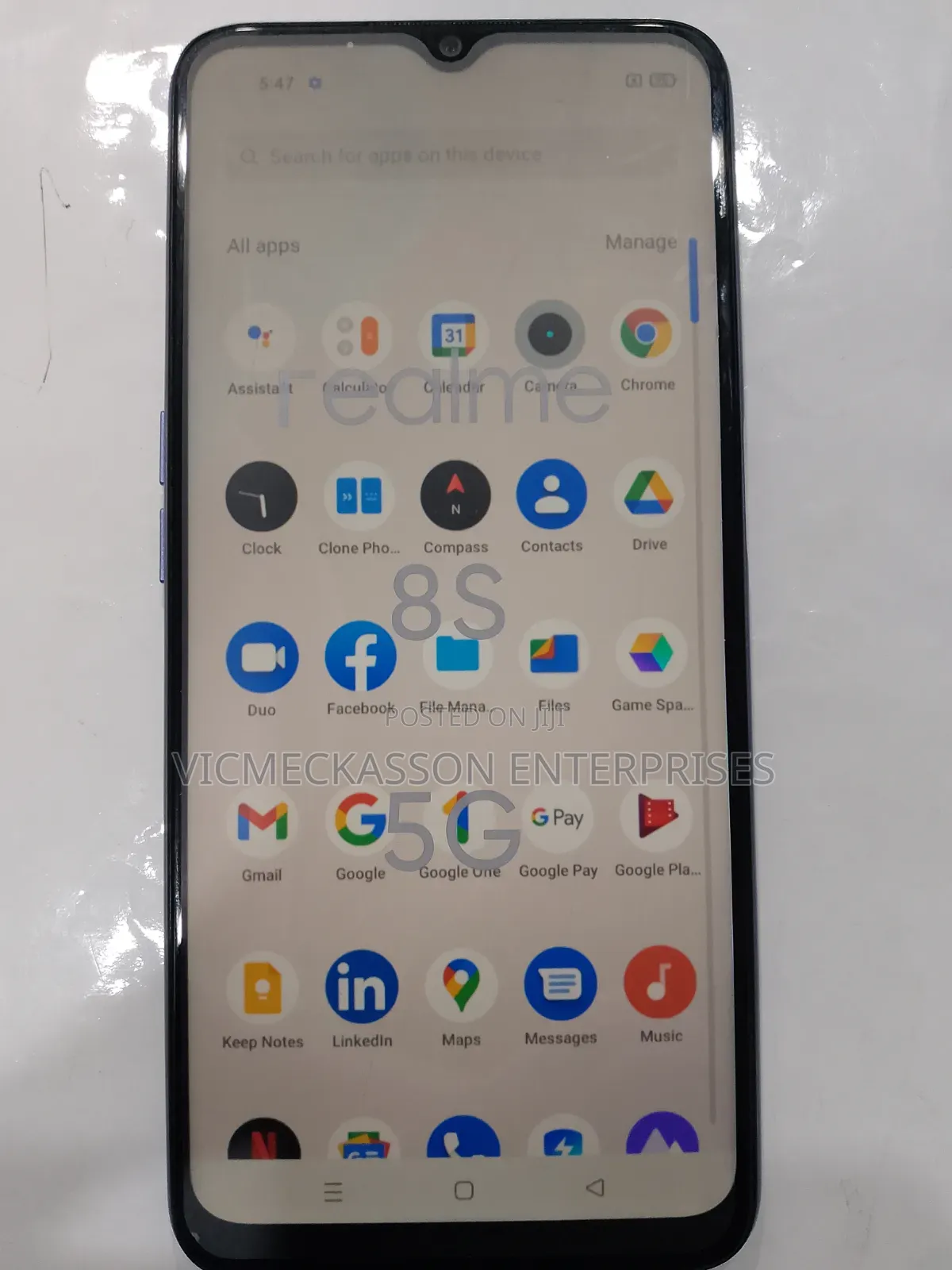 Realme 8 5G 128 GB Silver