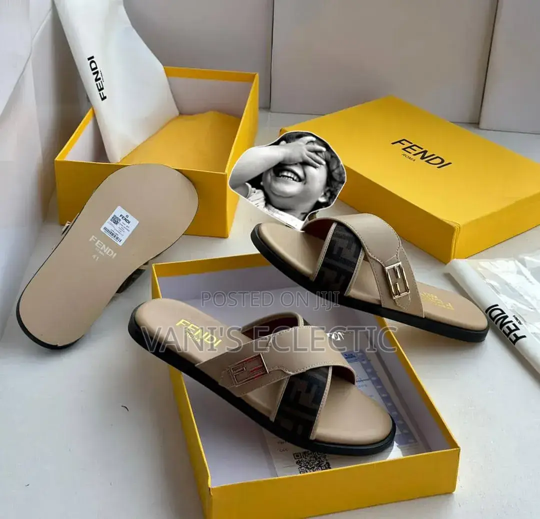 Fendi Luxury Slippers