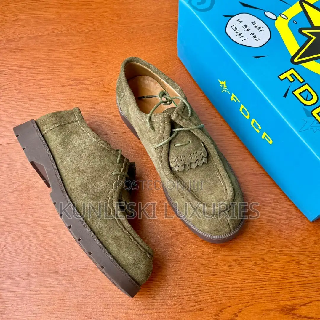 Original Padror Derby Workwear Suede Shoe