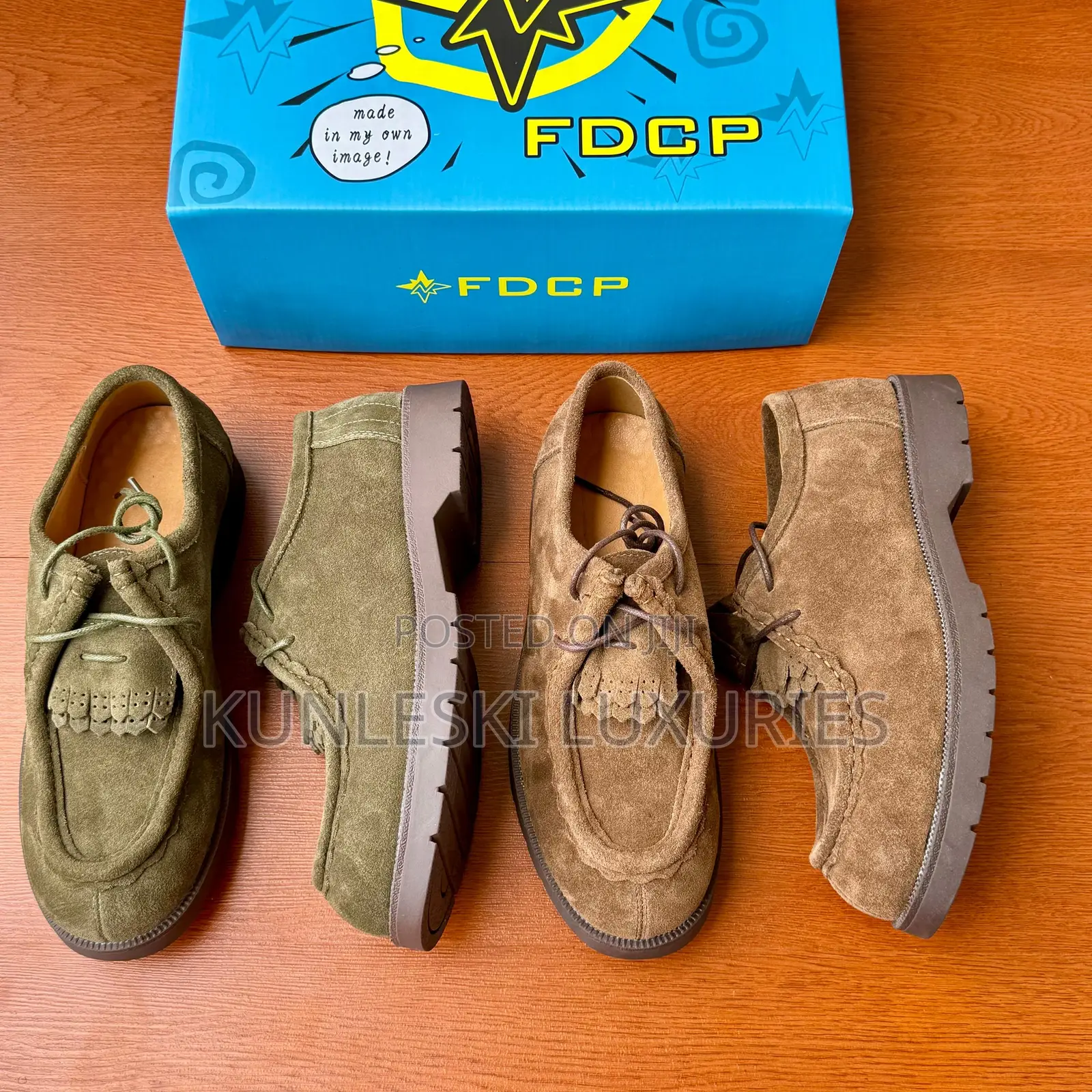 Original Padror Derby Workwear Suede Shoe