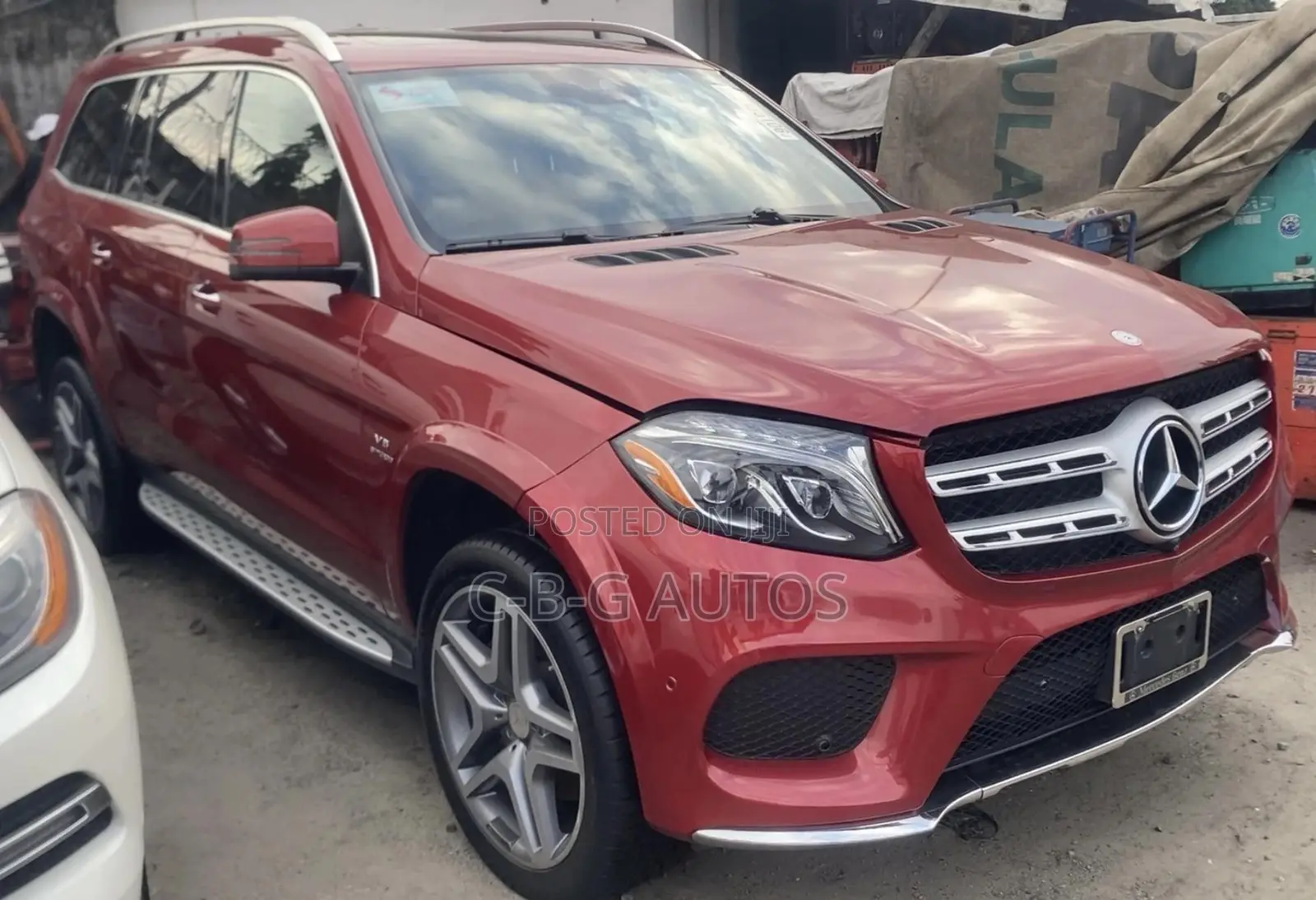 Mercedes-Benz GLS-Class GLS550 4Matic 2017 Red
