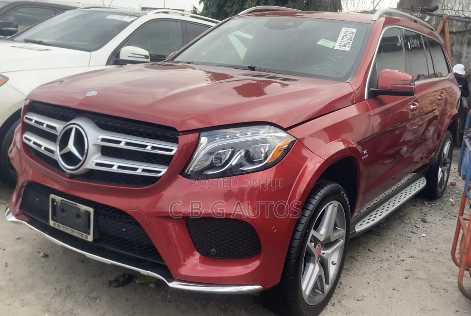 Mercedes-Benz GLS-Class GLS550 4Matic 2017 Red