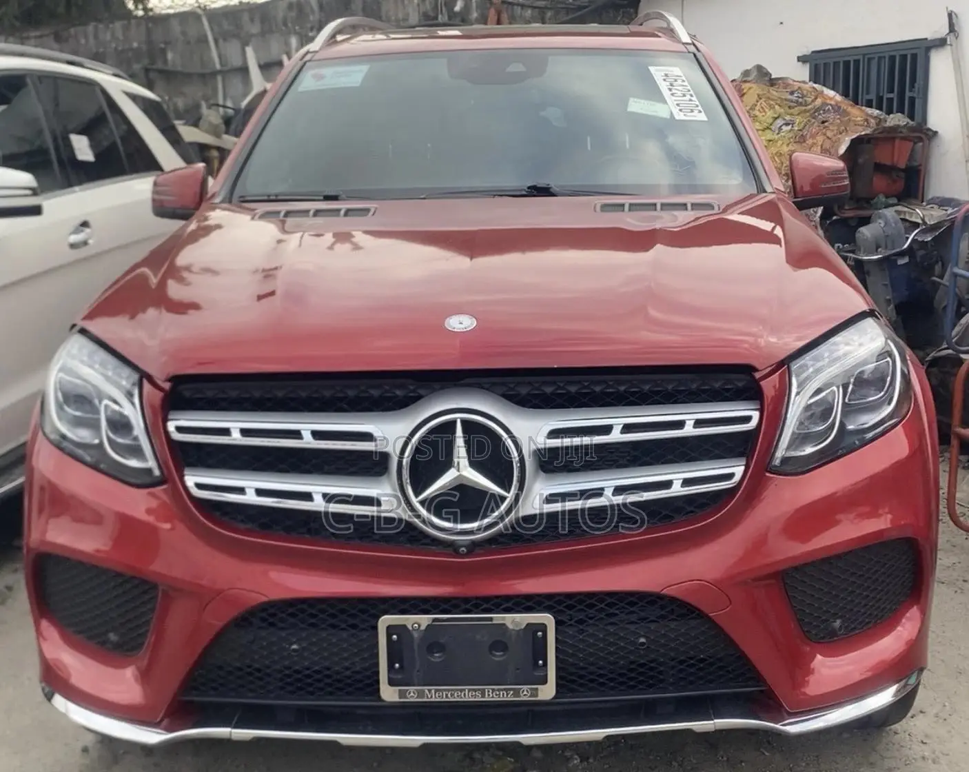 Mercedes-Benz GLS-Class GLS550 4Matic 2017 Red