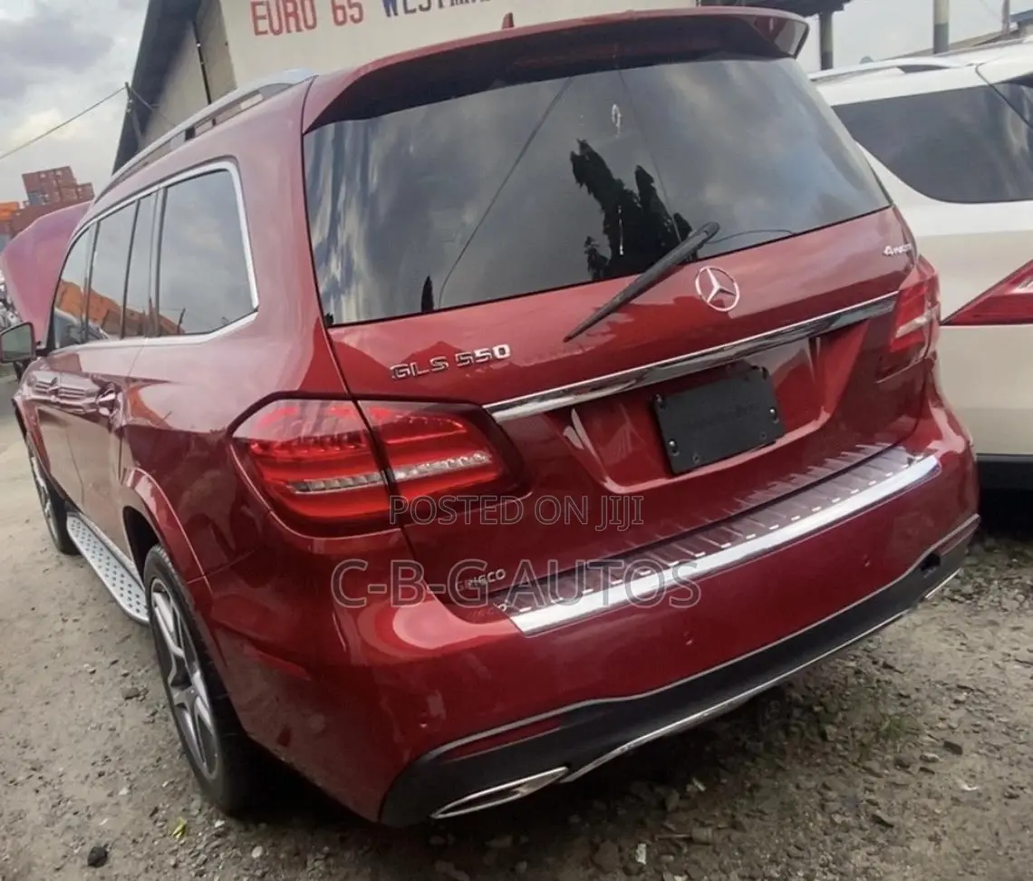 Mercedes-Benz GLS-Class GLS550 4Matic 2017 Red