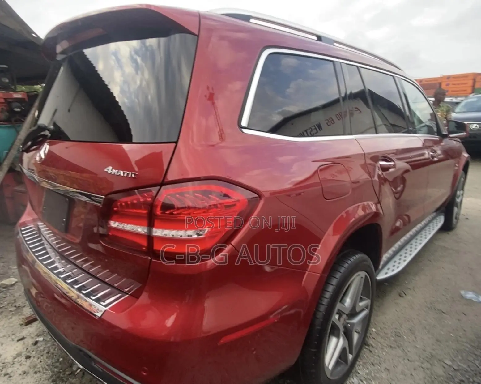 Mercedes-Benz GLS-Class GLS550 4Matic 2017 Red