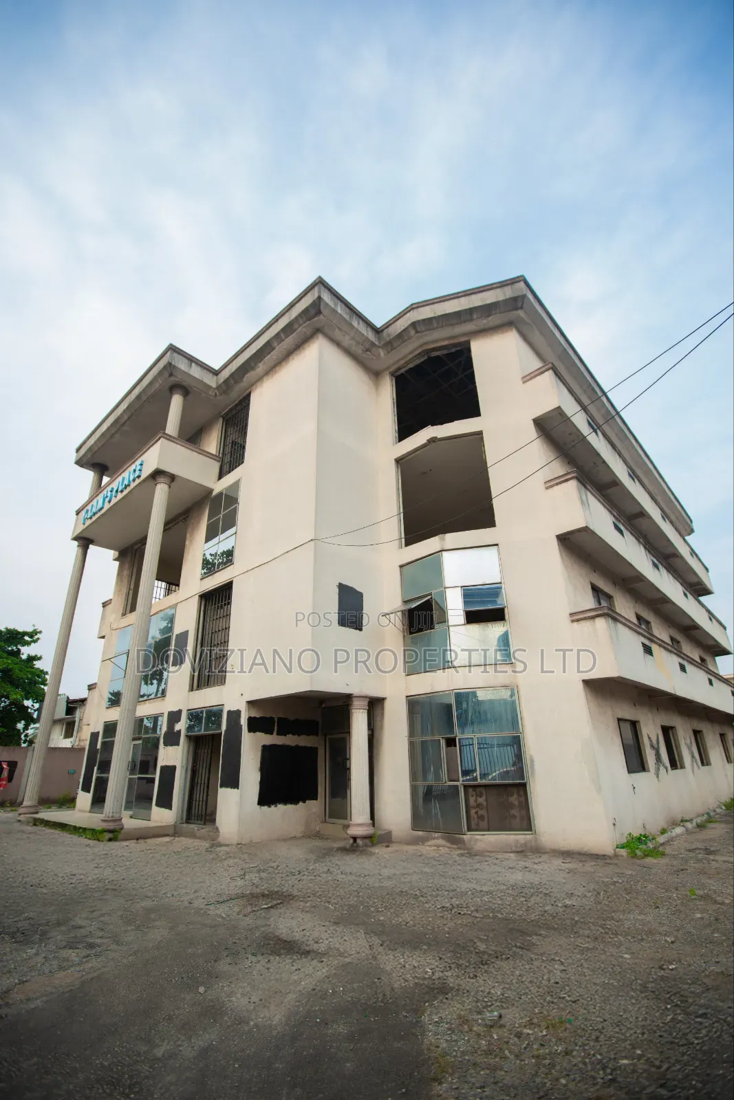 Four Floor Story Building for Commercial Use