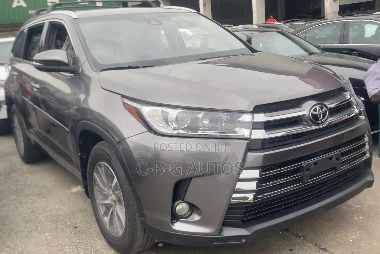 Toyota Highlander Limited 2019 Gray